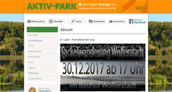 Desktop Screenshot of aktiv-park.info